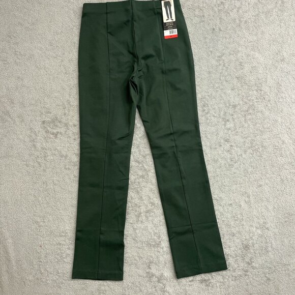 NEW Banana Republic Women's M Green Ponte Pants Slim Fit Pullon M0467 - Picture 4 of 11